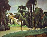 Paul Cezanne Road at Pontoise painting